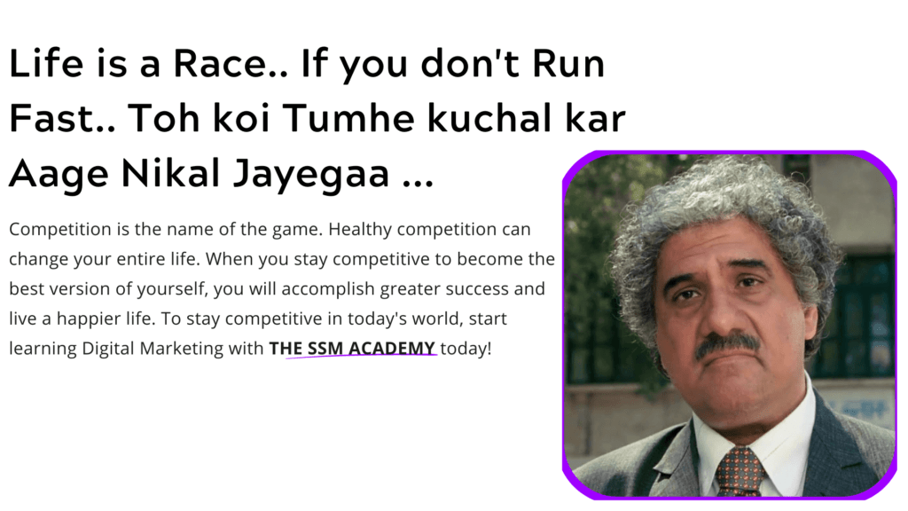 Boman Irani 3 Idiots movie dialogue life is race if you don't run fast ....